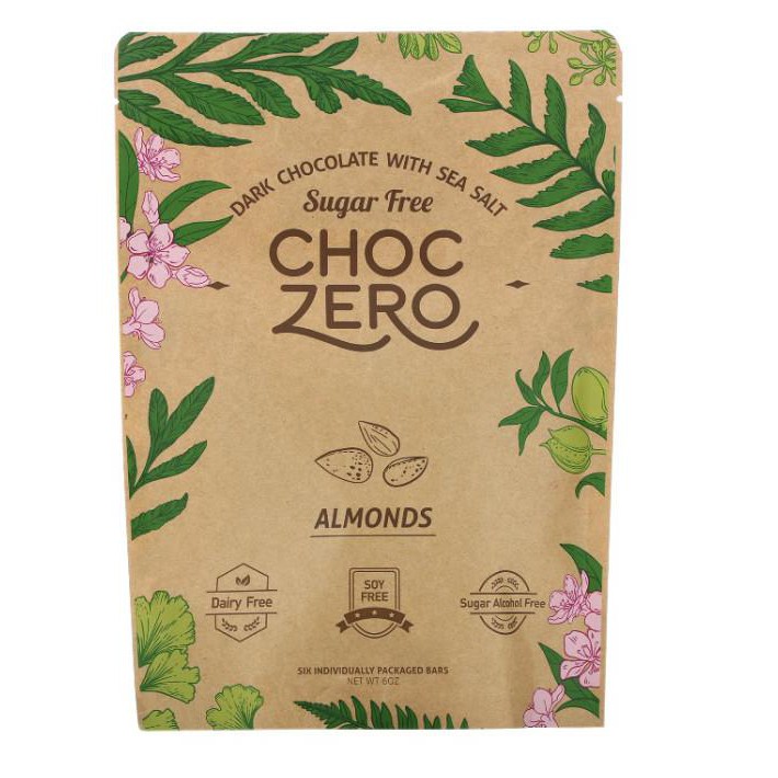 

Terlaris Choczero Keto Bark Chocolate Almonds