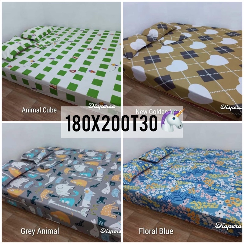 sprei homemade 180x200x30cm