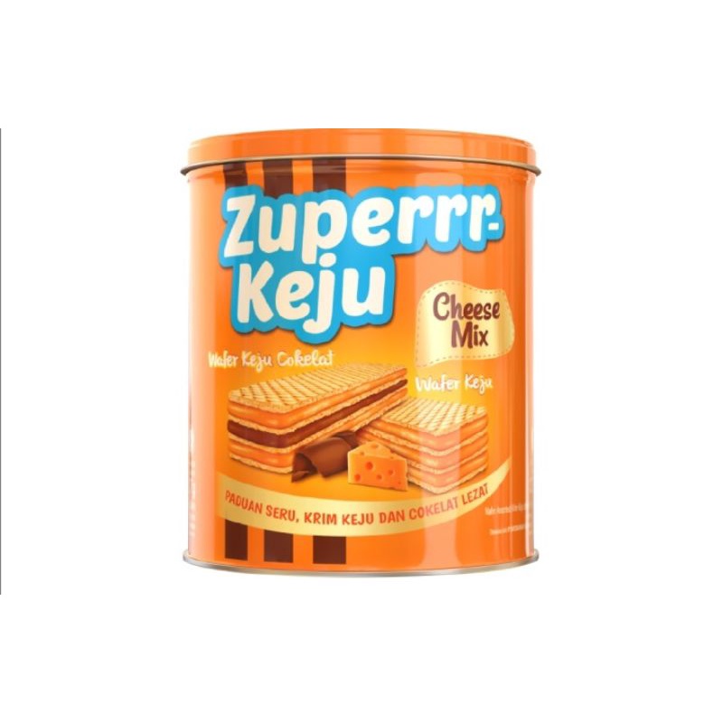 Zuper Keju Kaleng Cheese Mix 287 gram
