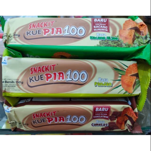 

Kino Snackit Pia 100 Kue Pia 150 gr & 75 gr