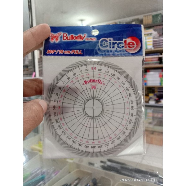 

busur 360⁰ /10 cm full