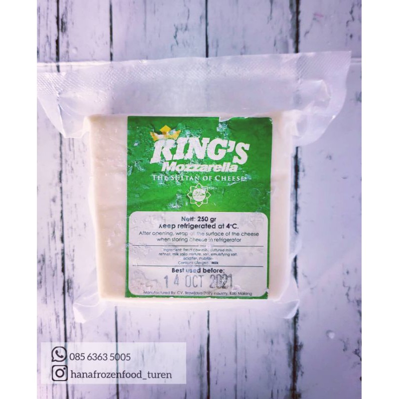 

KINGS KEJU MOZARELLA 250 GRAM