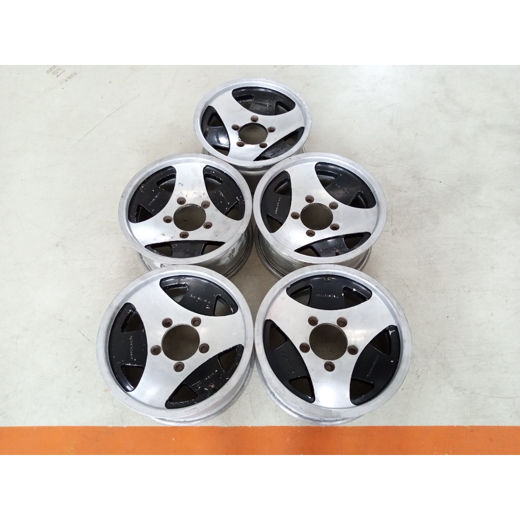 Jual Velg Mobil Bekas Compomotive Ring 15 lebar 7 pcd 5x139.7 Et 10