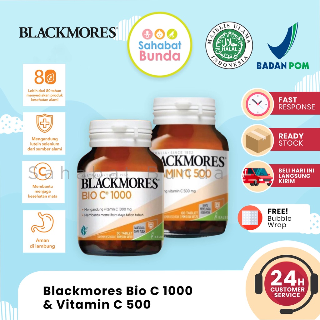 BLACKMORES Vitamin / Vit C 500mg / BIO C 1000 Mg