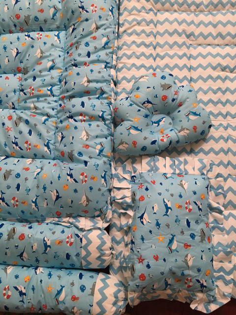 Kasur Set Baby - Shark Attack