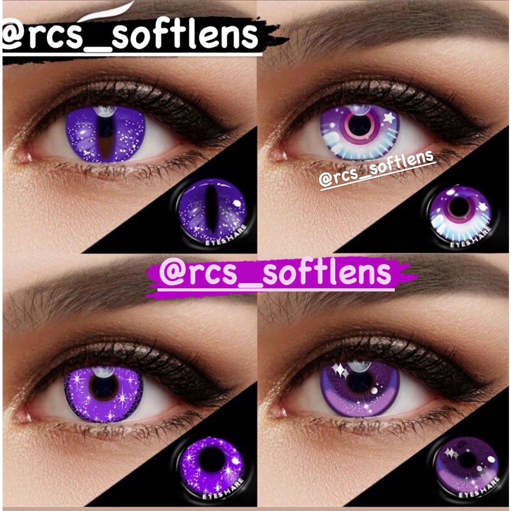 RCS ✅ NEW Softlens cosplay seri ungu