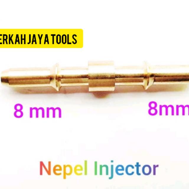 Nepel Kuningan injektor,alat servis injeksi