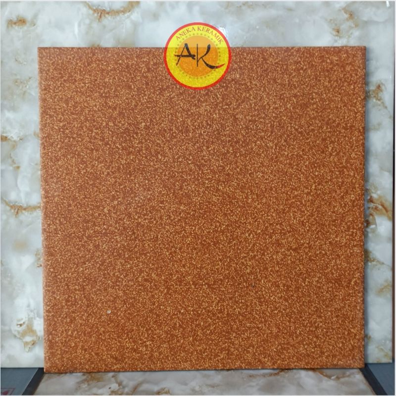 Keramik Lantai Kasar Rustic Matt Timbul 40x40 Gordon Teracotta