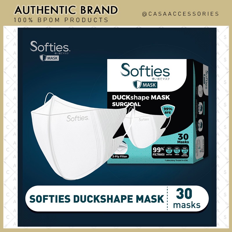 Softies Duckshape Mask Surgical / Masker Duckbill