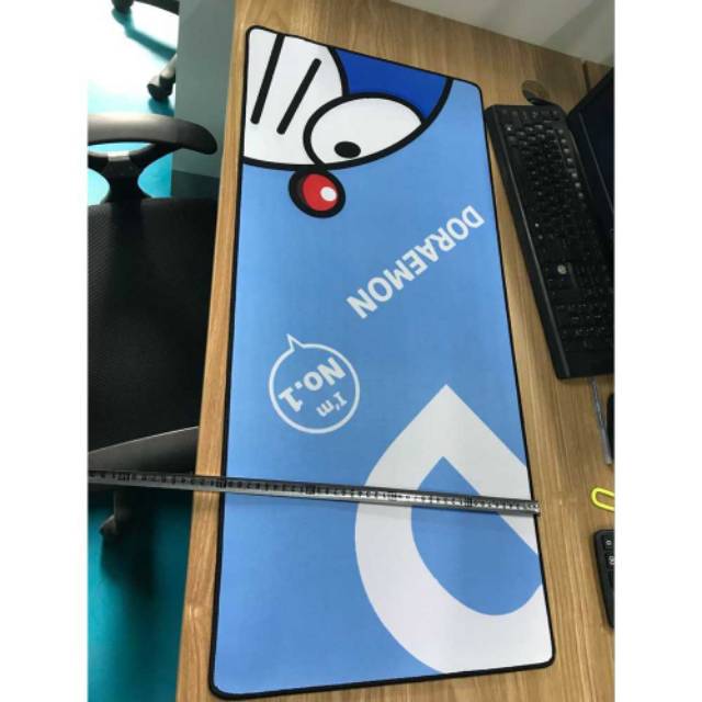 Gaming Mouse Pad XL Desk Mat Doraemon  400 x 900 mm