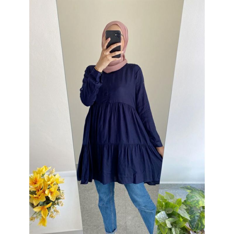FAZA TUNIK BUSUI/TUNIK RAYON/TUNIK TERLARIS/RAYON TUNIK WANITA