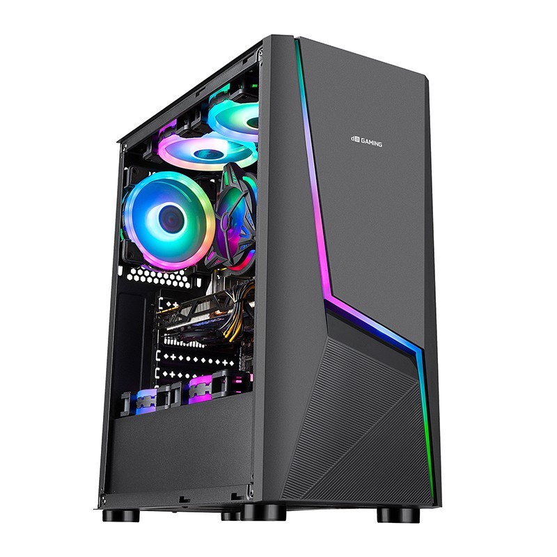 Casing Komputer Digital Alliance Unicorn X - DA PC Case Mild Tower include 1Fan