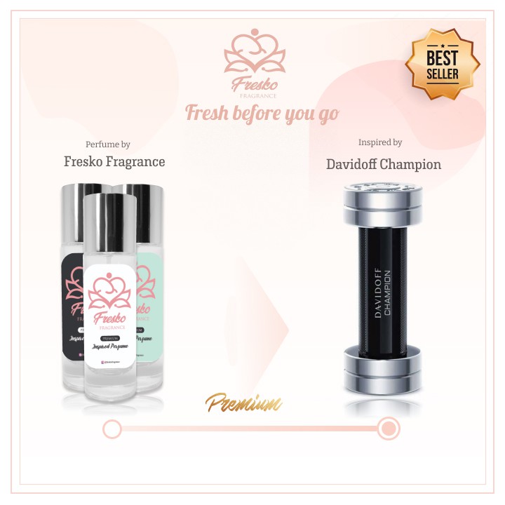 Fresko parfum pria inspired by Davidoff Champion