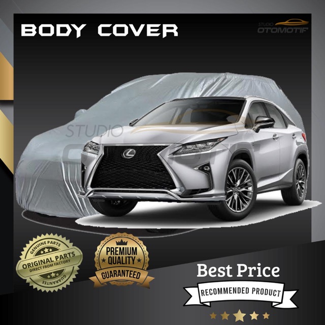 BODY COVER LEXUS RX300 PREMIUM / SARUNG MOBIL LEXUS RX300 PREMIUM KHUSUS PUTIH