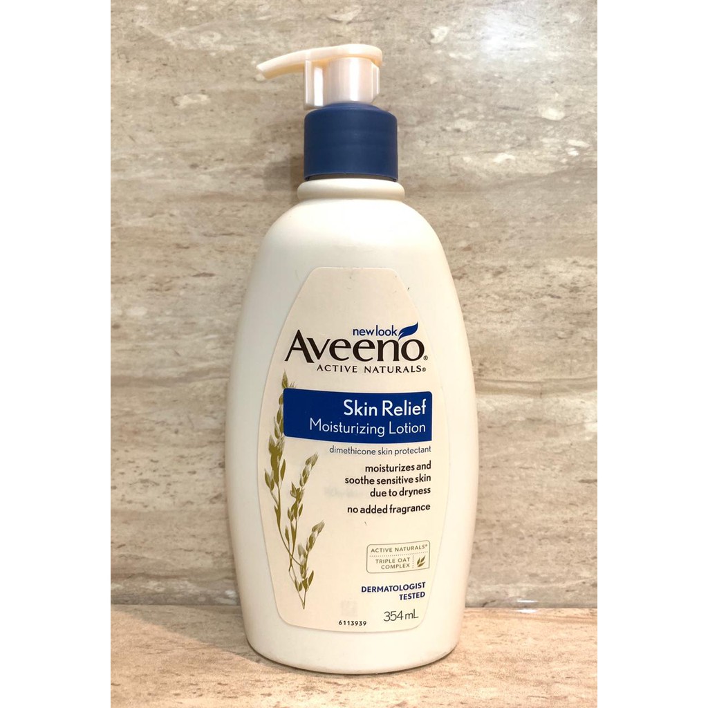Aveeno Skin Relief Lotion Body Lotion Aveeno Melembabkan Moisturizing
