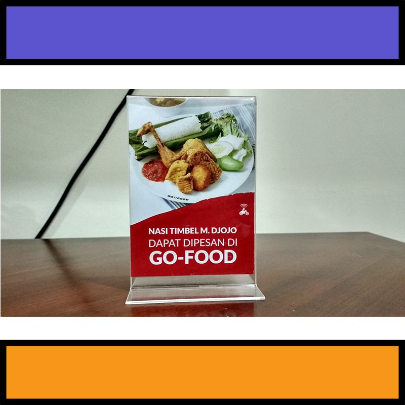 

Tencard Display Acrylic Ukuran A5