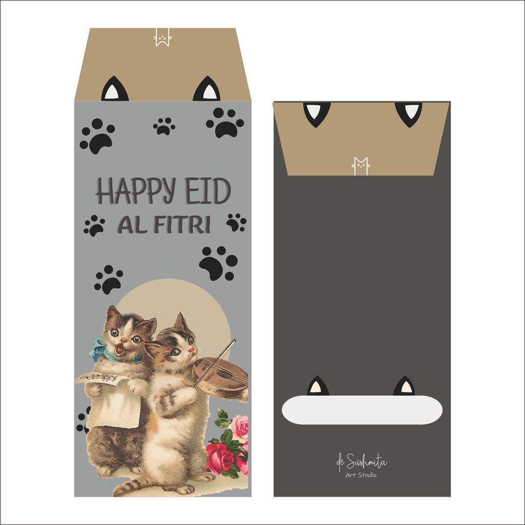 

AMPLOP LEBARAN EDISI KUCING