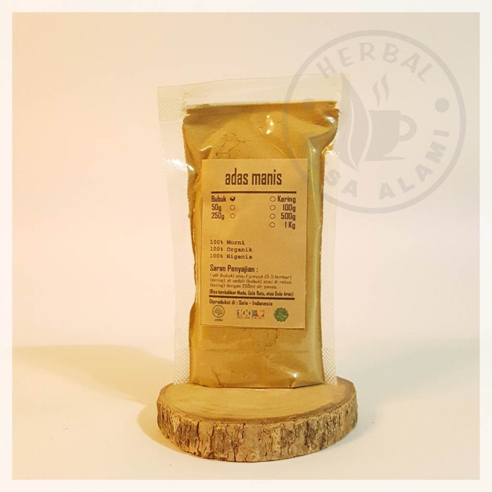 

ADAS MANIS BUBUK | MURNI | Pimpinella Anisum 100g