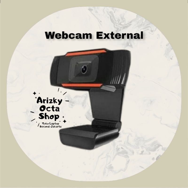 Webcam External Laptop/Netbook/Notebook/Pc/Komputer Untuk Zoom Dll