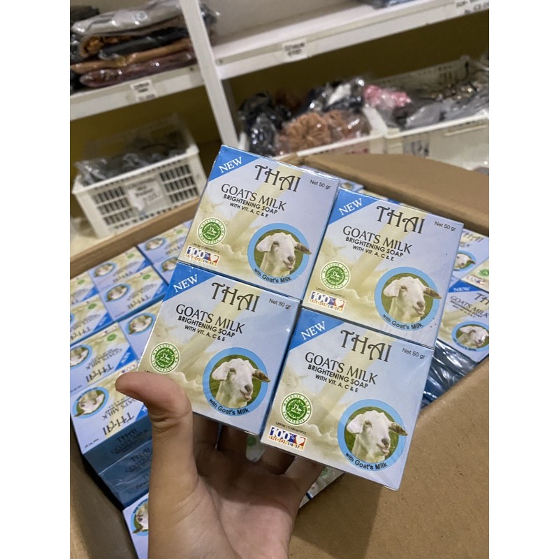 

SABUN THAI GOATS MILK MURAH