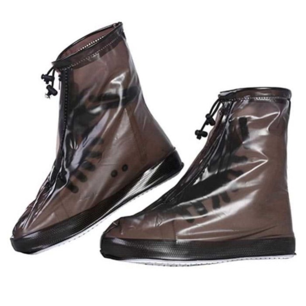 Unik Cover Pelindung Sepatu Hujan Anti Air Jas Hujan Sepatu Mantel Sarung - XL Limited