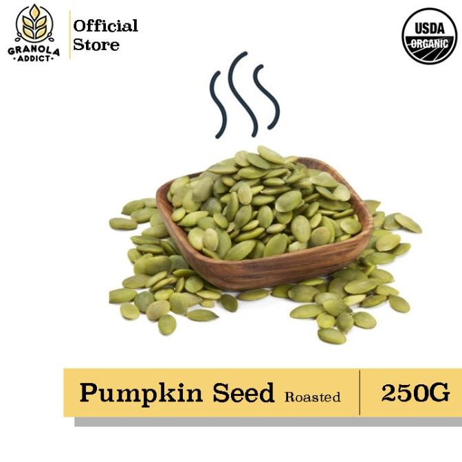 

TURUN HARGA Roasted Pumpkin Seed / Biji Labu Panggang 250G AP110