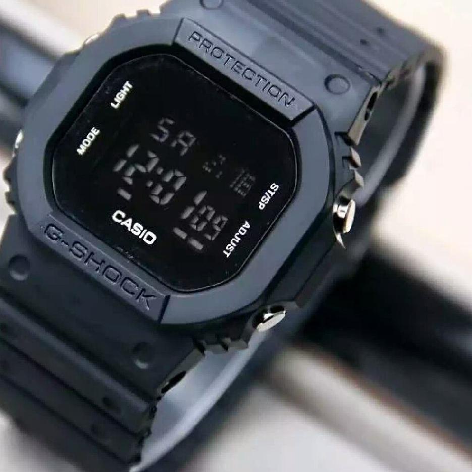 Terbaru.. (jakarta)Jam Tangan Pria  Casio Gshock Protection DW 5600 Full Black