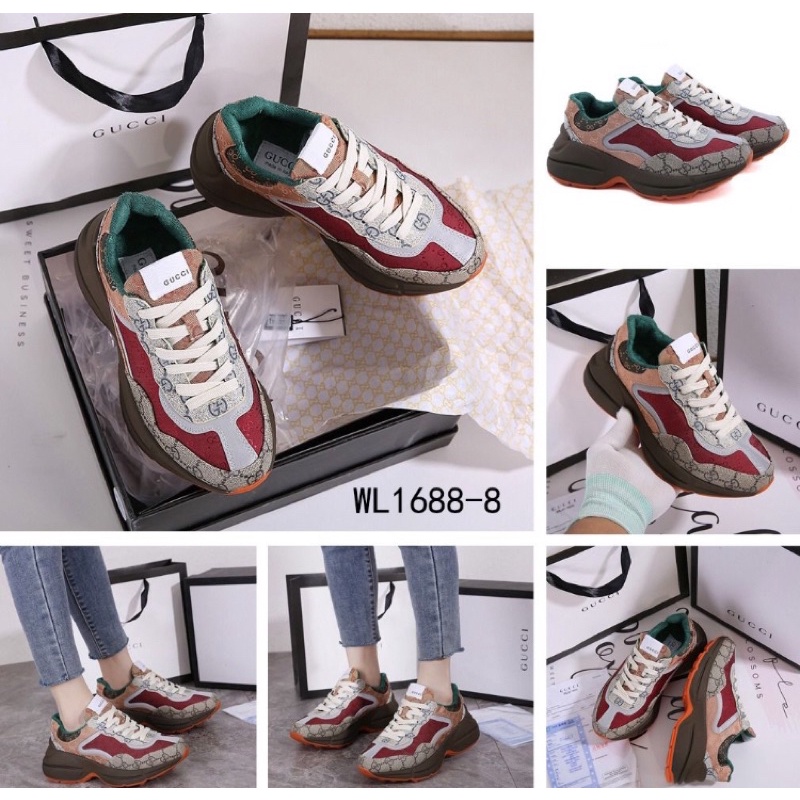Sneakers Maroon WL1688-8 pa_s