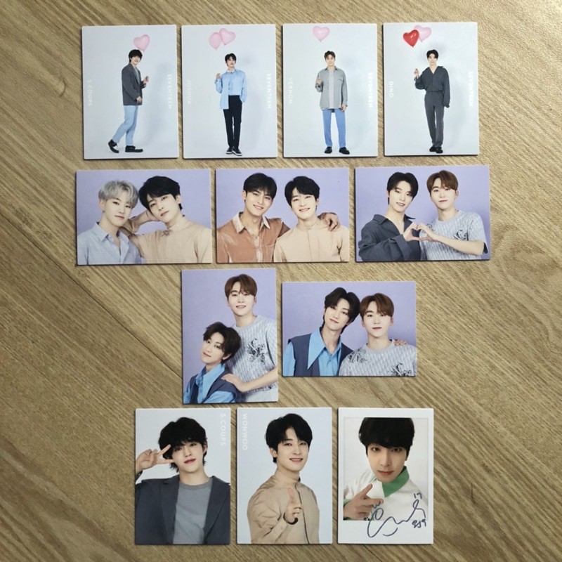 SEVENTEEN OFFICIAL TRADING CARD JAPAN DOME TOUR BALLOON SCOUPS DINO JOSHUA VERNON, OTP DINO-SEUNGKWA