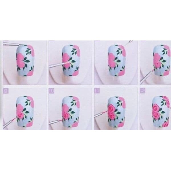 Acrylic painting nail oumaxi cat akrilik 12 warna nail paint Produk Good Quality