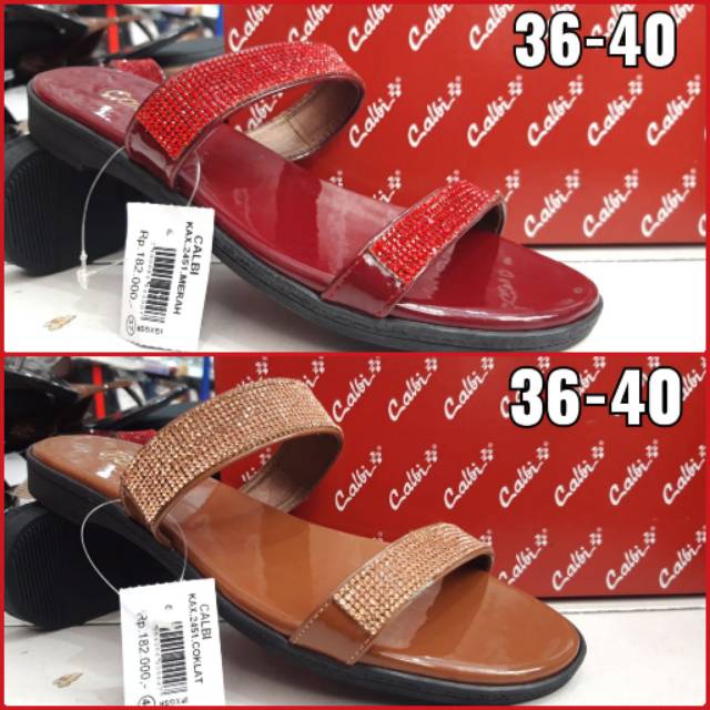 Sandal Calbi KAX.2451 / Selop Calbi Ban 2 Original