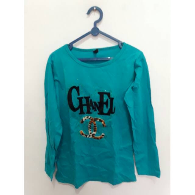Kaos chanel lengan panjang