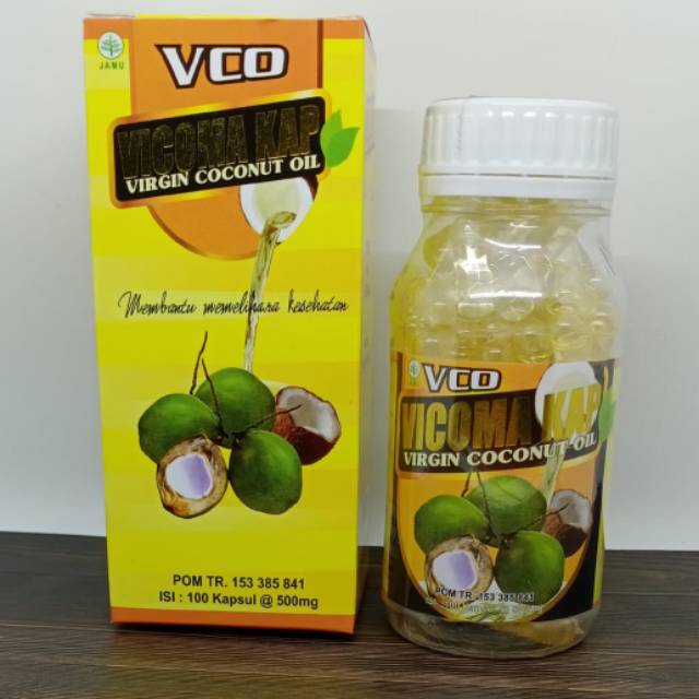 

VCO Virgin Coconut Oil kapsul