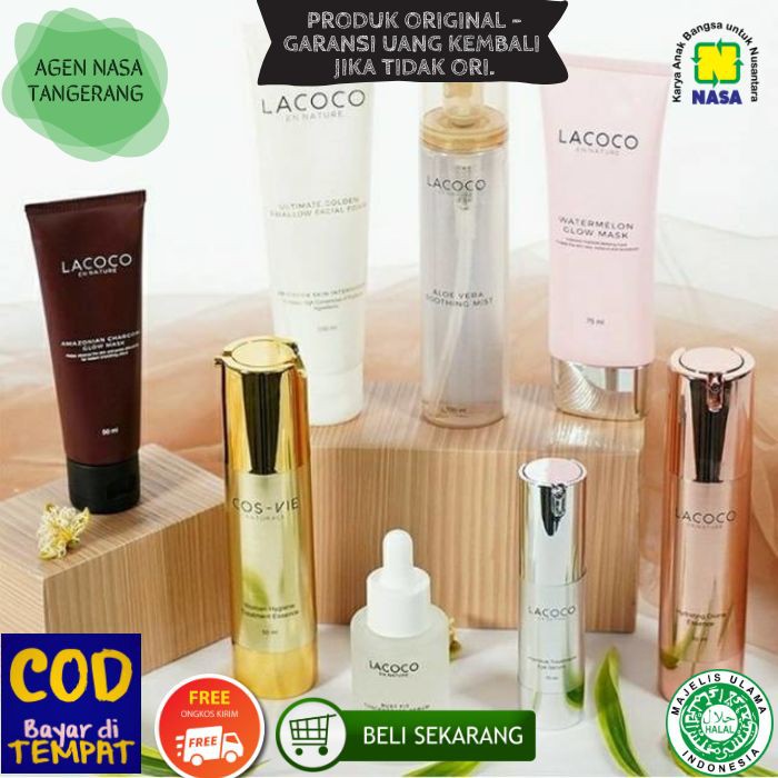 [ LACOCO ] Paket Skincare & Bodycare Lacoco Original 100%/ AGEN NASA Tangerang