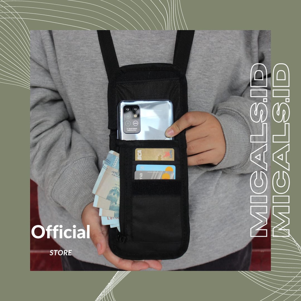 ILSTORE01 - Dompet Sako Wallet Hp dompet kartu tas wanita tas pria micals
