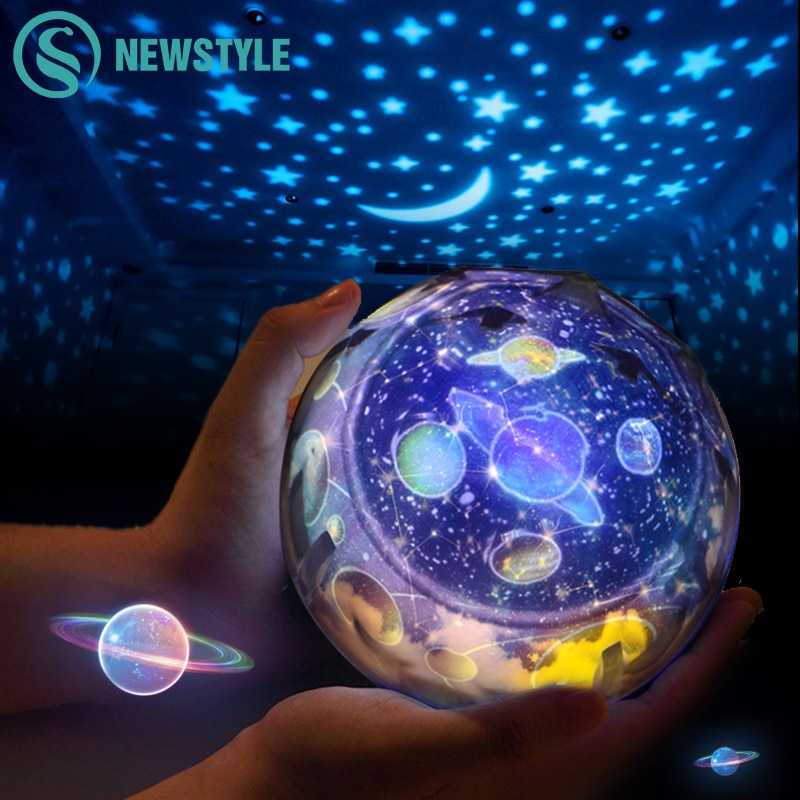 Lampu Proyektor LED Night Light Model Constellation - Newstyle NL-USB