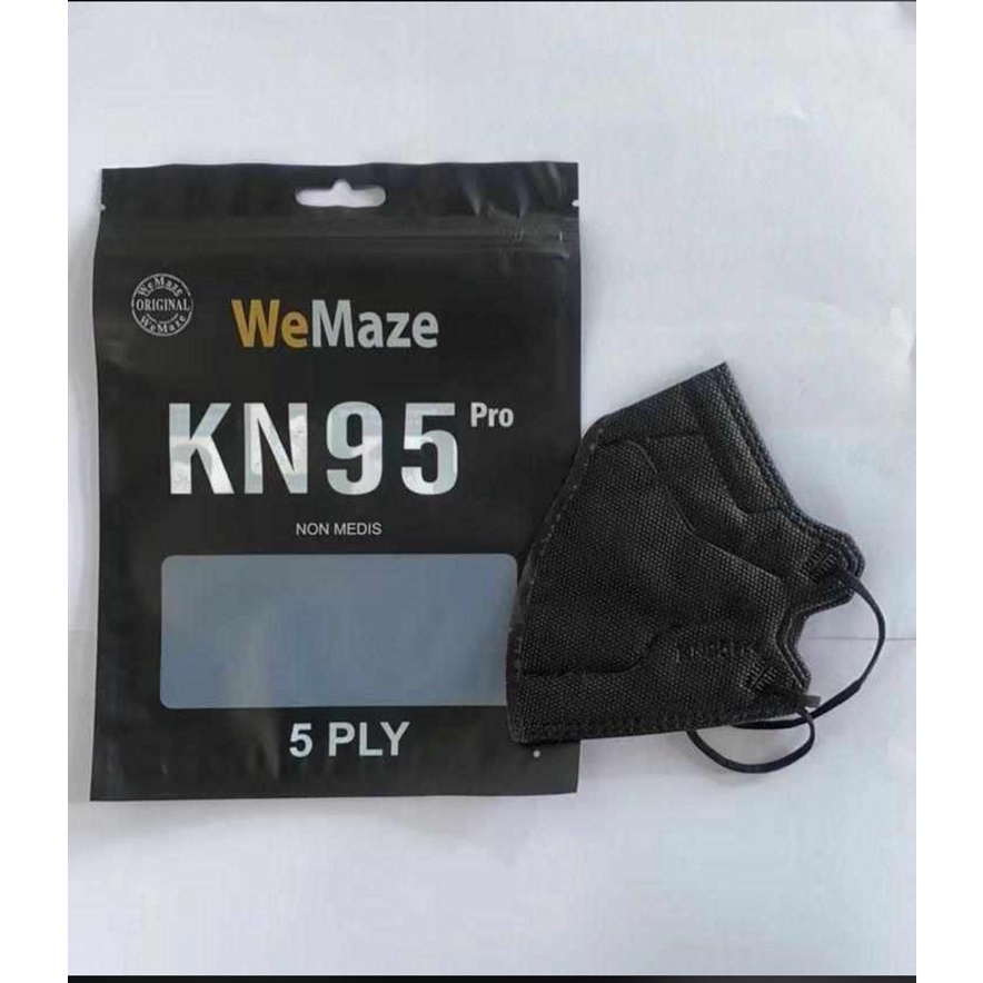 Masker KN95 Pro WEMAZE . WEMASK Masker KN 95 WEMAZE . WEMASK Pro Isi 10.Pcs