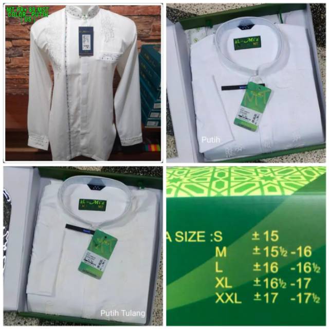 Baju koko Al Mia tgn Panjang