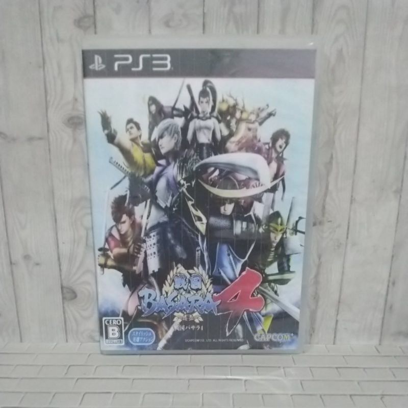 BD  KASET ORIGINAL PS3 SENGOKU Basara 4 IV Jpn Bahasa Jepang