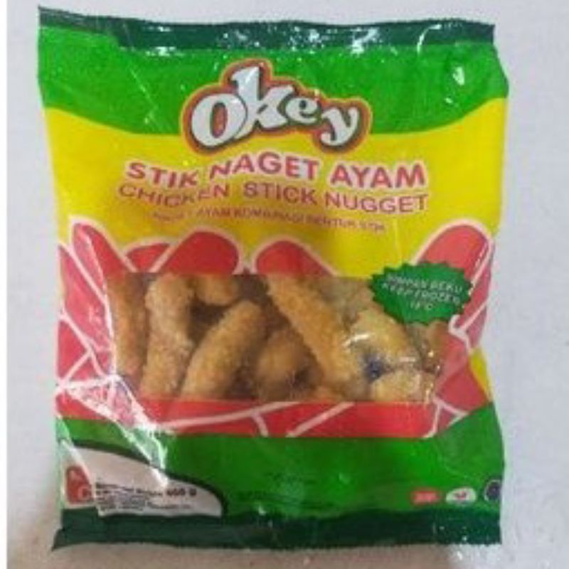 

Okey Stik Nugget Ayam 500gr | nuget stick ayam