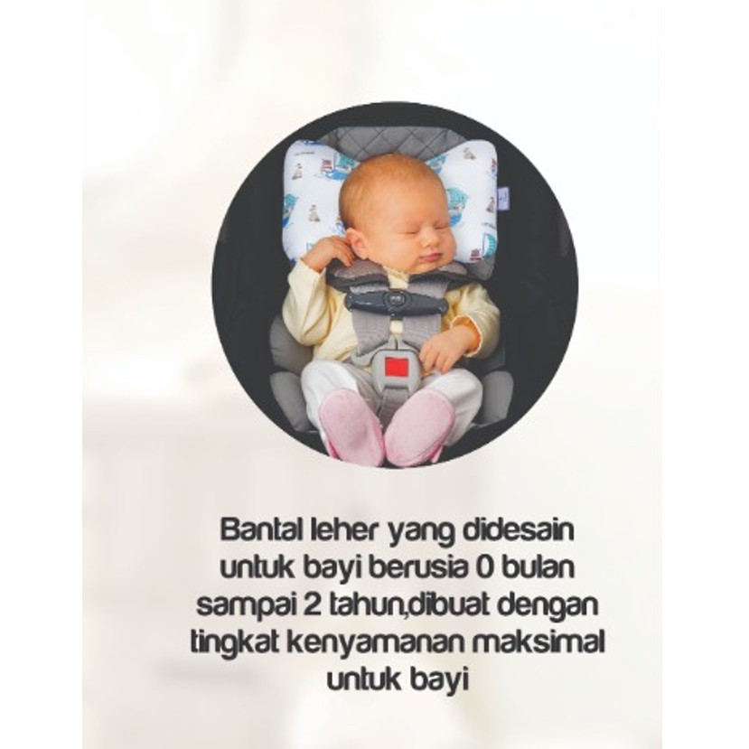 Omiland OB4815 Bantal Leher Butterfly Bayi SLOTH Series