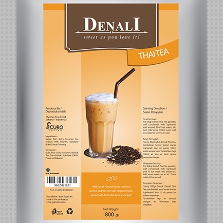 

THAI TEA POWDER DENALI 800 GRAM