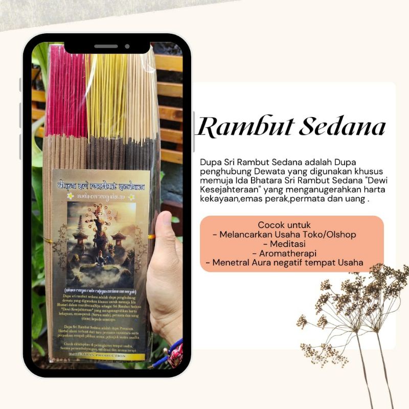 PAKET DUPA HERBAL KEMASAN BESAR WANGI HARUM