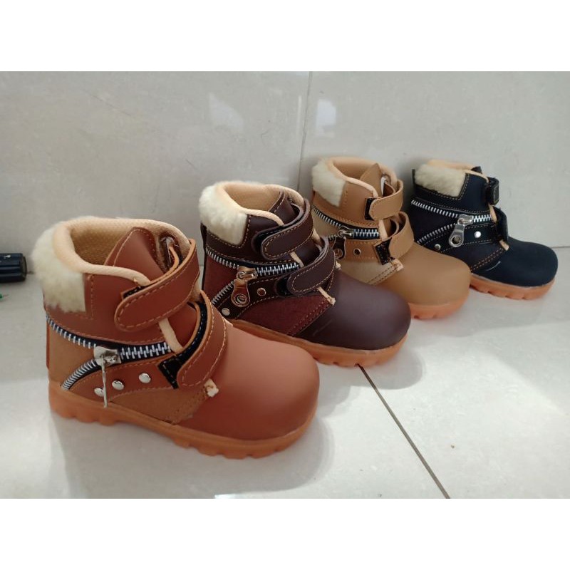 SEPATU SNEAKERS BOOT CASUAL ANAK LAKI LAKI USIA 1 2 3 4 5 TAHUN TERBARU MURAH