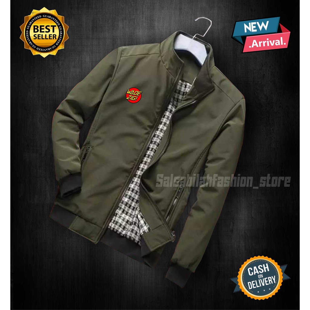 Jaket Bomber Kasual Premium Parasut semi anti air PRIA WANITA