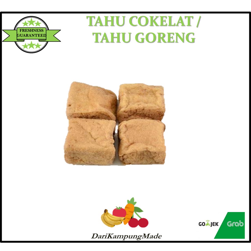 

GRAB / GOJEK ONLY / TAHU COKELAT GORENG / DIJUAL PER PACK