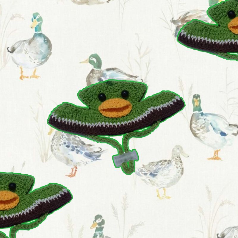 Mallard Duck Crochet Hat