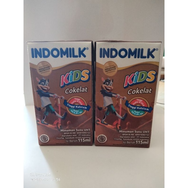 

susu indomilk coklat 115ml isi 6pc