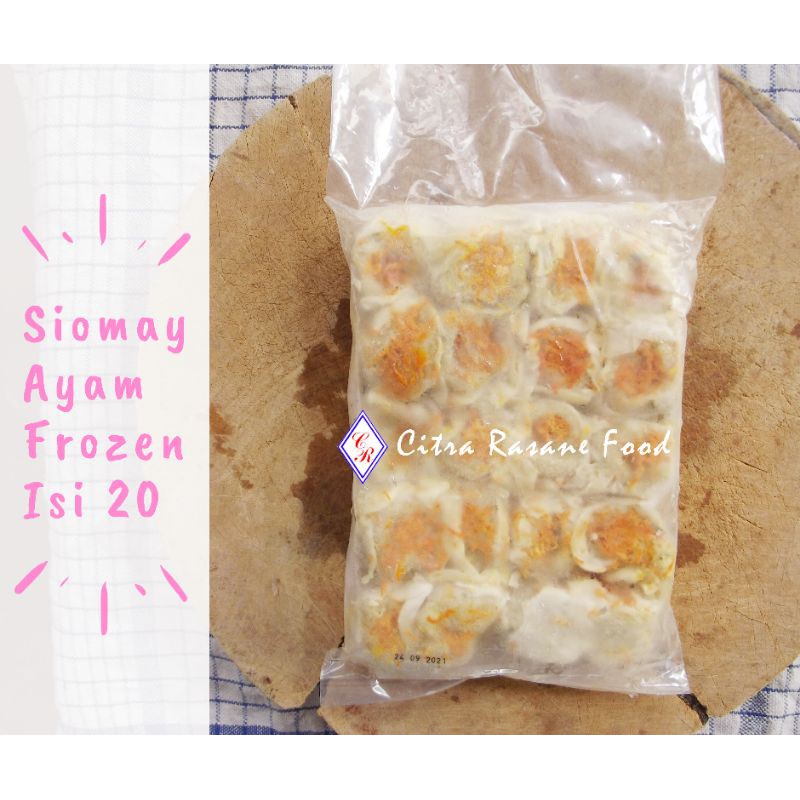 

Siomay Ayam Frozen Isi 20 / Homemade / Terlaris