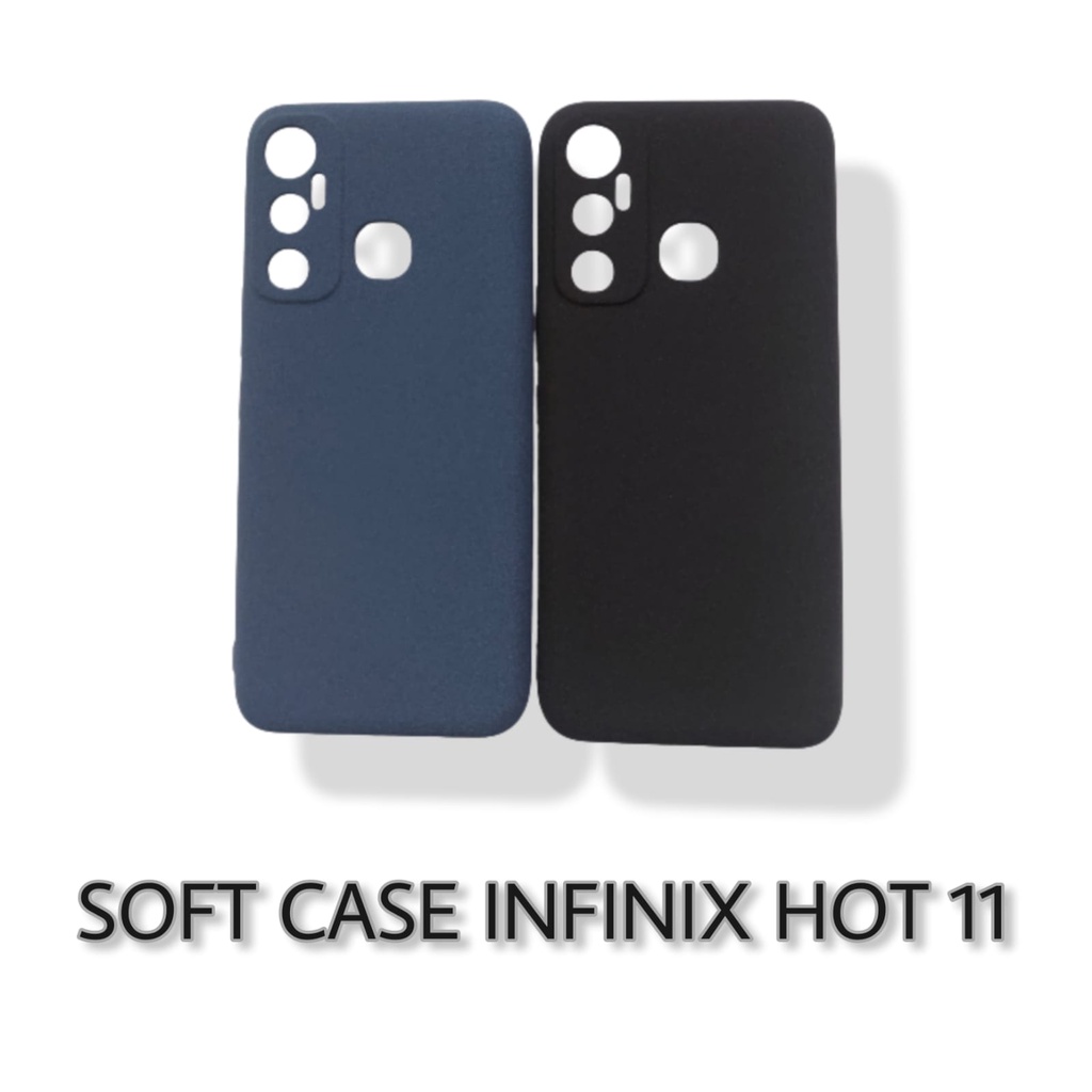PROMO Case INFINIX HOT 11 Softcase Matte anti Fingerprint Casing Handphone Ultra Thin Case